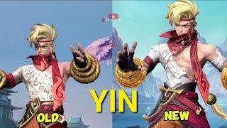 Entrance Yin Old vs New | Revamp Yin MLBB