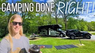 Holly's First Trip! Wolf Creek (Solar & Redodo Battery Update)