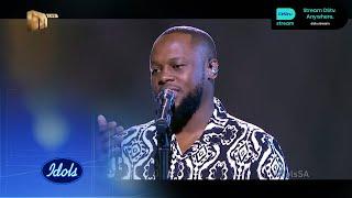 Nkosi performs ‘Ordinary People’  – Idols SA | S19 | Ep 15 | Mzansi Magic