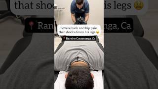 *SEVERE PAIN THAT SHOOTS INTO HIS LEGS* Ouch  Do you suffer from back pain, hip pain or sciatica?
