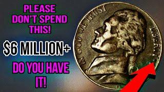 SUPER RARE TOP 10 JAFFERSON NICKEL JEFFERSON NICKELS WORTH HUGE MONEY! Valuable Nickels To look For!