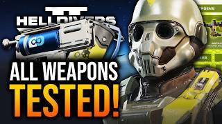 Helldivers 2 - Chemical Agent Warbond TESTED!