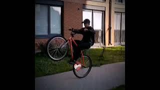 стант на питке стант на лясе #bmx_cycle_stunt_video #wheelie #stuntbicycle #вили #wheeliebike