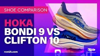 HOKA Bondi 9 vs Clifton 10 - Which one to choose?