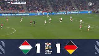 Hungary vs. Germany [1-1] | UEFA Nations League 2024/25 | Match Highlights!