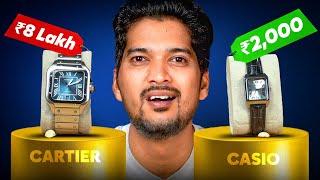 Casio vs Cartier - Why Are Luxury Watches So Expensive in India (2025 Truth)