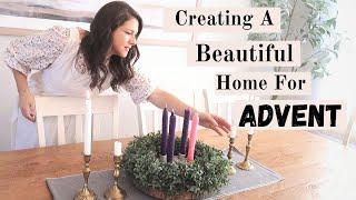 Creating a ELEGANT & COZY home for ADVENT/Christmas