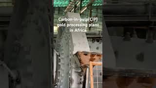 Carbon in pulp (CIP) gold processing plant #activatedcarbon #CIP #gold processing