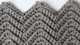 Textured Chevron Stitch | How to Crochet