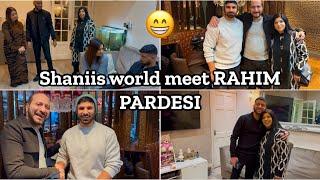 AN EVENING OF FUN MEETING RAHIM PARDESI || A FAMILY MEAL WITH TAYA AND TAYI AMMA EATING OUT 