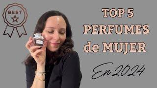 Los 5 MEJORES PERFUMES para MUJER en 2024