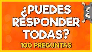 100 PREGUNTAS de CULTURA GENERAL - Trivia 