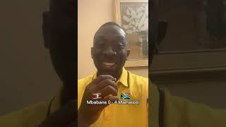 Mbabane Swallows 0 - 4 Mamelodi Sundowns || CAF champions league || Victor Siokwu Fan Reactions