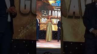 Gauhar Khan I Path breaking actress I 29th Lions Gold Awards 2023 I Bollywood Town