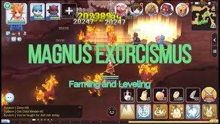 Magnus Exorcismus Test in Magma Dungeon Low Budged Build