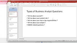 Business Analyst Interview Questions full course (Step by Step Guide )( 100 % free course )in 6hours