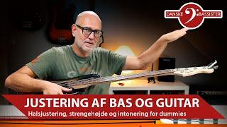 Danske Bassister - Justering af bas og guitar for dummies