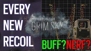 Every Recoil Change in Grim Sky | Rainbow Six Siege