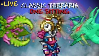 Beating CLASSIC TERRARIA In ONE SITTING!