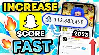 Increase Snapchat Score FAST 2023 (112,000,000+ SNAP SCORE) iPhone (iOS) / Android - EASY 100% WORKS