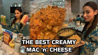 ADEENA COOKS HER MUMS SPECIAL CREAMY MAC N CHEESE DISH  *HONEST REVIEW*