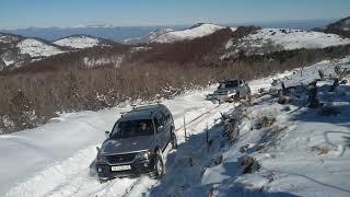 Pajero Sport 2.5 vs Pajero 3.  2.5 snow