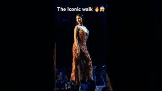 Iconic walk of Miss CATRIONA GRAY  #missuniverse2018