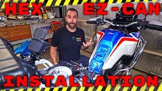 Honda Africa Twin Hack: EZ-Can Install Made Simple