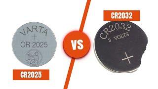 CR2025 vs CR2032 Batteries: What are the Differences?