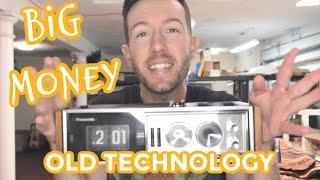 Vintage Technology Worth BIG Money! Buying, reselling and flipping online!