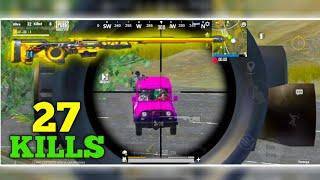 AWM vs FULL SQUAD  27 KILLS  | PUBG MOBILE LITE