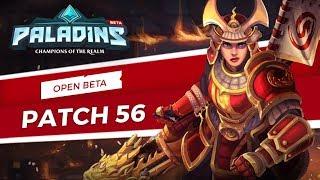 Paladins - Open Beta 56 Patch Overview