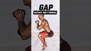 GAP: Glúteos, Abdomen y Piernas | Rutina con mancuernas
