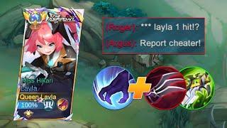 JUNGLE GLOBAL LAYLA IN SOLO RANKED GAME!! TOTALLY INSANE!!