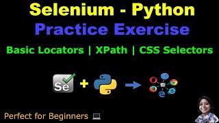 Learn Selenium with Python in 2025 | Practice Basics Locators | XPath | CSS Selector