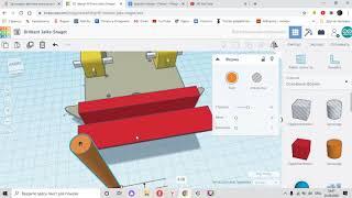 Как я моделирую в программе TINKERCAD + 3D модель подвижной части для датчиков полосы.