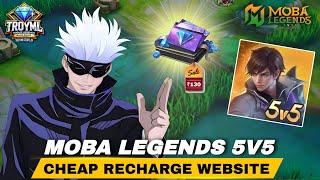 HOW TO RECHARGE MOBA LEGENDS DIAMOND IN CHEAP PRICE  | BEST CHEAP WEBSITE 2025