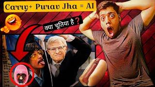 CarryMinati + Purav Jha = AI Chaos | My Unfiltered Reaction!