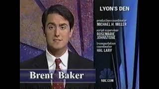 WITN-7 (NBC) Program Credits with Technical Difficulties, circa 2003