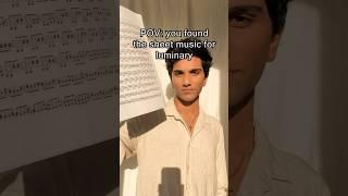 luminary sheet music  #luminary