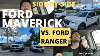 FORD MAVERICK versus FORD RANGER - Side-by-side
