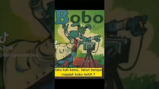 MAJALAH BOBO PERTAMA KALI TERBIT TAHUN 1974 #majalahbobo #kenanganlalu #masakecilbahagia