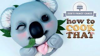 How to Cook That cute Koala cake collaboration tutorial which was lots of fun to make 