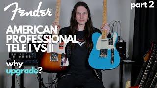 Fender American Professional Tele I vs II - Sound Comparison