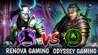 Odyssey Gaming VS Renova Gaming | YouTuber VS YouTuber ️| Shadow Fight 4: Arena