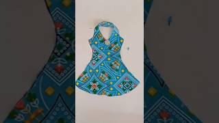 Easy sewing Tips||Halter neck cutting️|#easysewing#halter#neck#shorts#cuttingskills#tranding#blouse