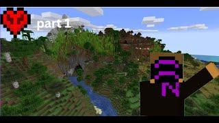 minecraft hardcore part 1