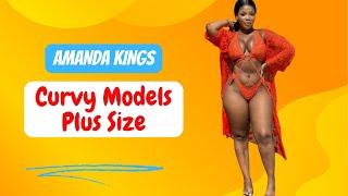 AMANDA KINGS  Curvy Models Plus Size  Instagram Celebrity  Lifestyle | Biography | Wiki