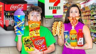 Eating 7-11 Food ONLY for a Day! 