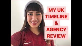 MY UK APPLICATION TIMELINE/AGENCY REVIEW #UKRN